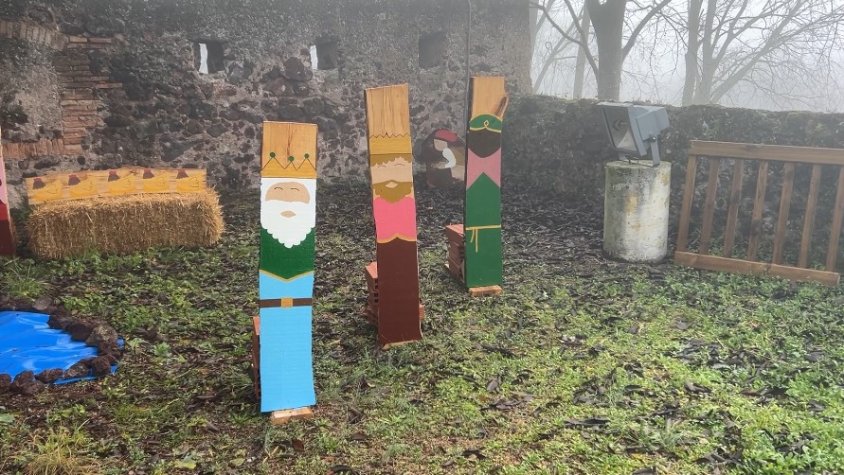 El pessebre d’Integra a Sant Francesc celebra vuit anys amb una versió pràcticament igual a la de l’any passat