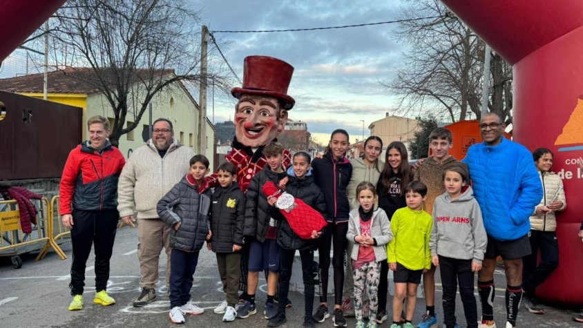 Adrià Robles en categoria masculina i Sònia Bassa en la femenina guanyen la Sant Silvestre de Sant Roc