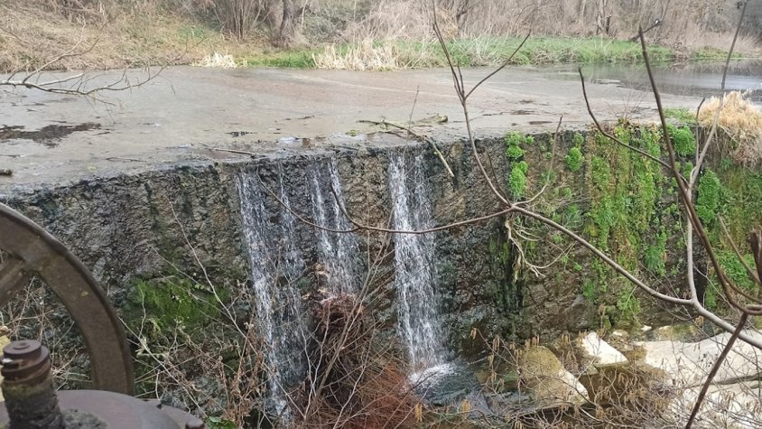 L'Agència Catalana de l’Aigua projecta la retirada de la resclosa del riu Brugent a les Planes d'Hostoles per millorar la connectivitat fluvial