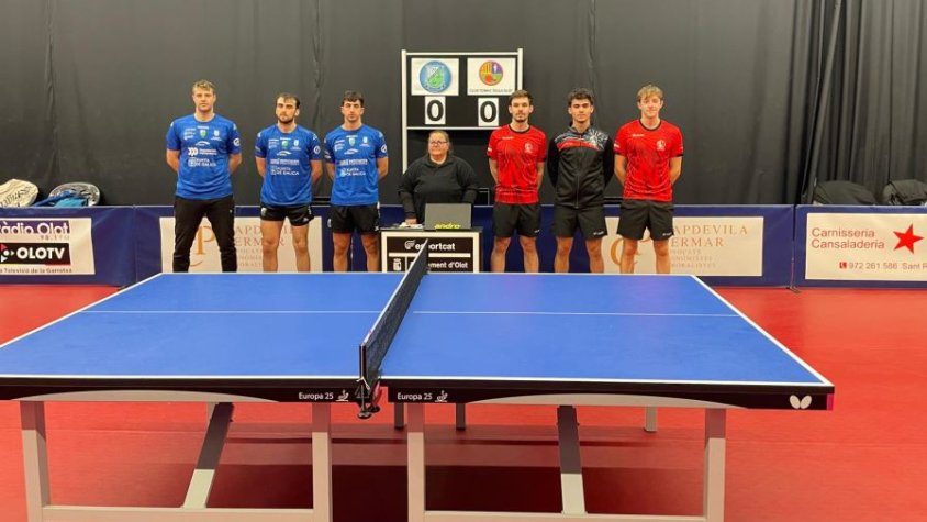 El CTT Olot empata amb el Visit Pontevedra i es garanteix una plaça entre els quatre primers classificats al final de la primera volta