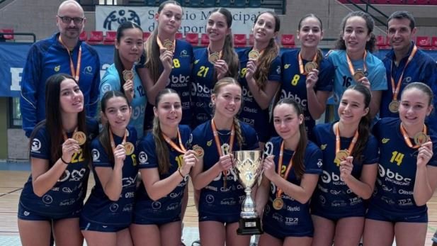 La garrotxina Queralt Terrades es converteix en campiona d’Espanya amb el CV Esplugues