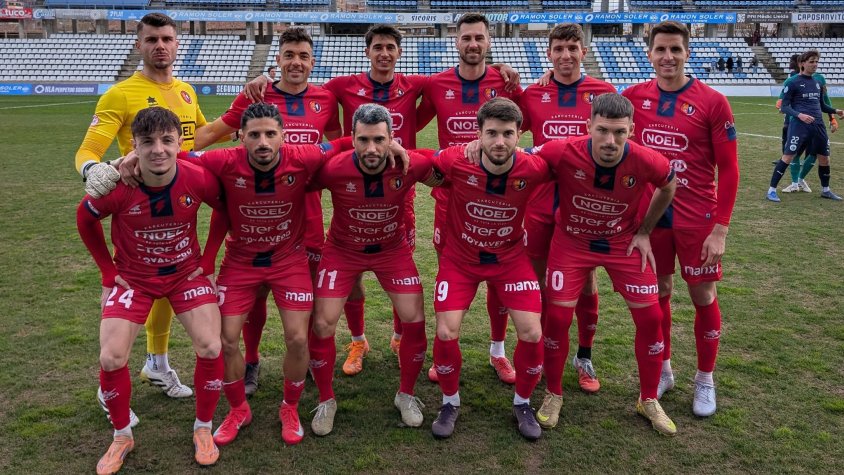 Un Olot en estat de gràcia guanya al Camp d’Esports de Lleida amb un gol de Salvans (0-1)