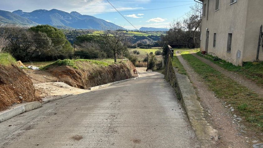 Millores en camins, xarxa d’aigua i eficiència energètica a Montagut