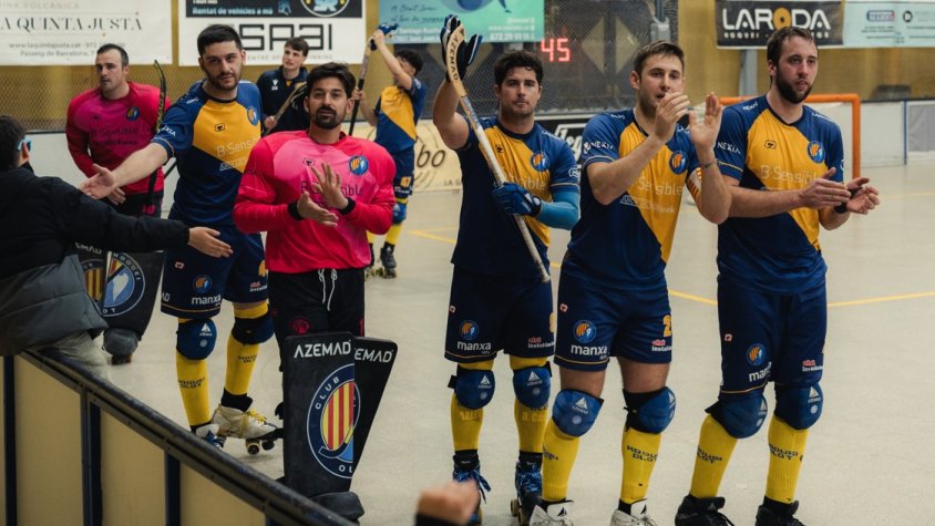 L’Hoquei Olot allarga el moment dolç i guanya a la pista del CP Vilafranca (2-5)