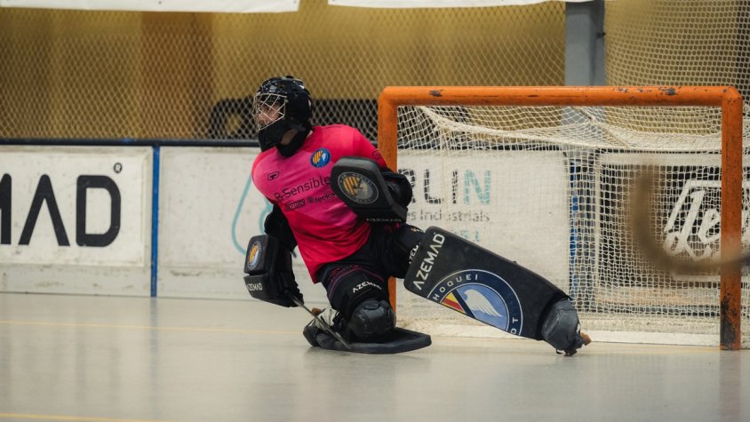L’Hoquei Olot es queda amb la mel als llavis davant del Vendrell (2-2)