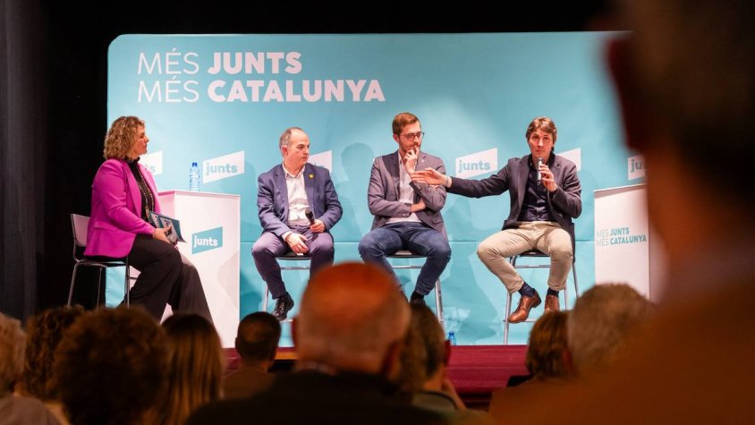 Jordi Turull diu a Olot que tot i que els pressupostos d’Illa tinguin bones partides en determinades qüestions és més important tenir present que està en joc l’orientació del país