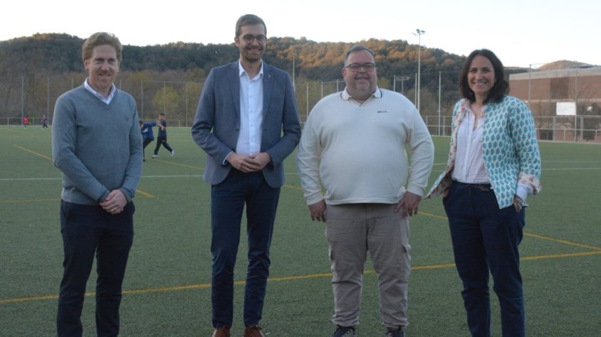 Es renovaran el vestidors del camp de futbol del barri de Sant Roc d’Olot