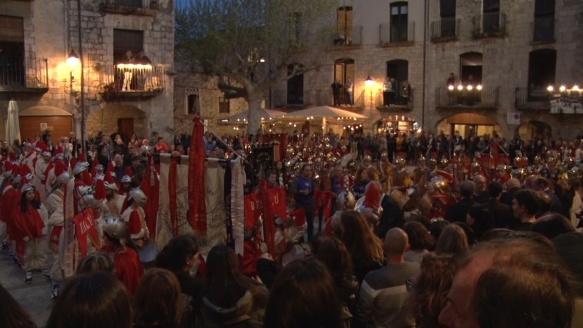 La Processó dels Dolors de Besalú omplirà de silenci i devoció els carrers de la vila comtal aquest divendres