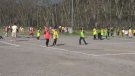 Gairebé 600 alumnes de tercer de primària de les escoles de la Garrotxa han participat al Rodajoc a Olot