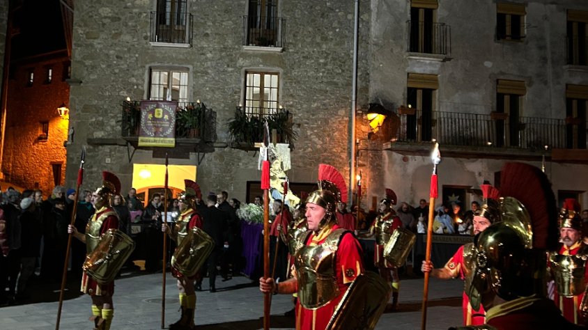 La processó dels Dolors de Mieres gaudeix d’un gran estat de salut
