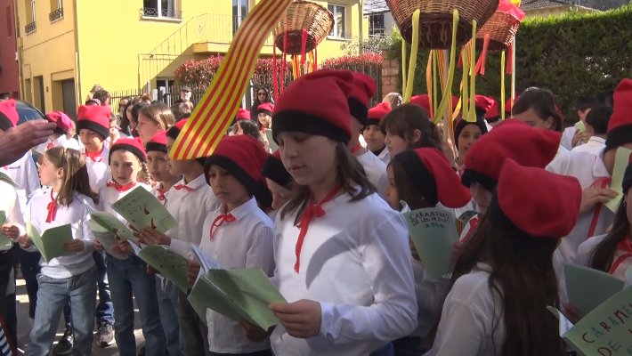 Les Preses recupera les caramelles per Setmana Santa