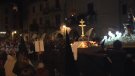 Besalú viu una nova gran nit amb la processó dels Dolors