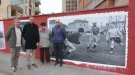 S’inaugura el mural en honor a l’antic camp de l’estació en motiu del centenari de la Unió Esportiva Olot