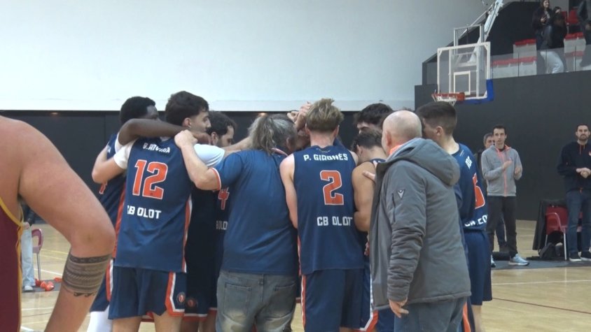 El sènior masculí del Club Bàsquet Olot vol classificar-se pels campionats després d’ascendir de categoria