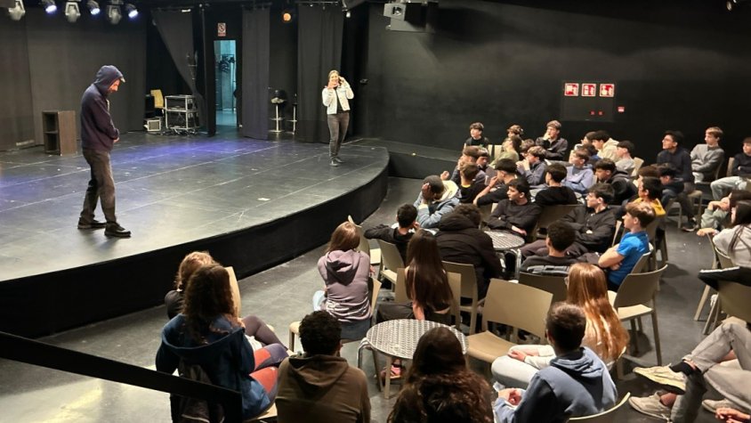 Més de 600 alumnes d’ESO participen en un fòrum teatral contra les violències masclistes