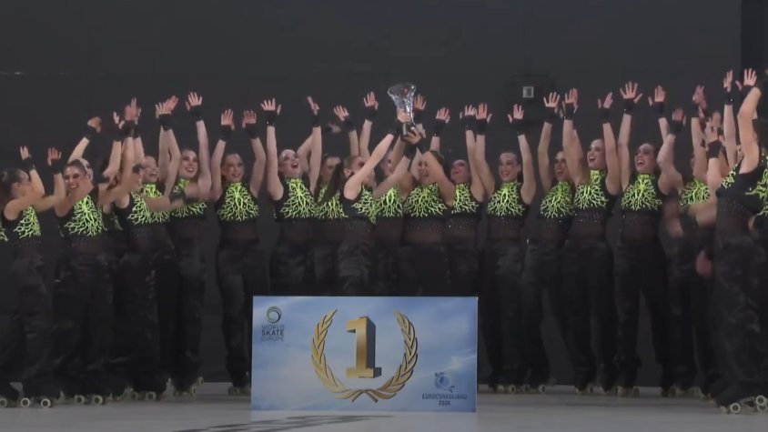 El CPA Olot guanya el campionat europeu de patinatge artístic 