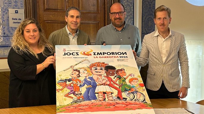 Set municipis de la Garrotxa acolliran els Jocs Emporion del 15 al 17 de maig