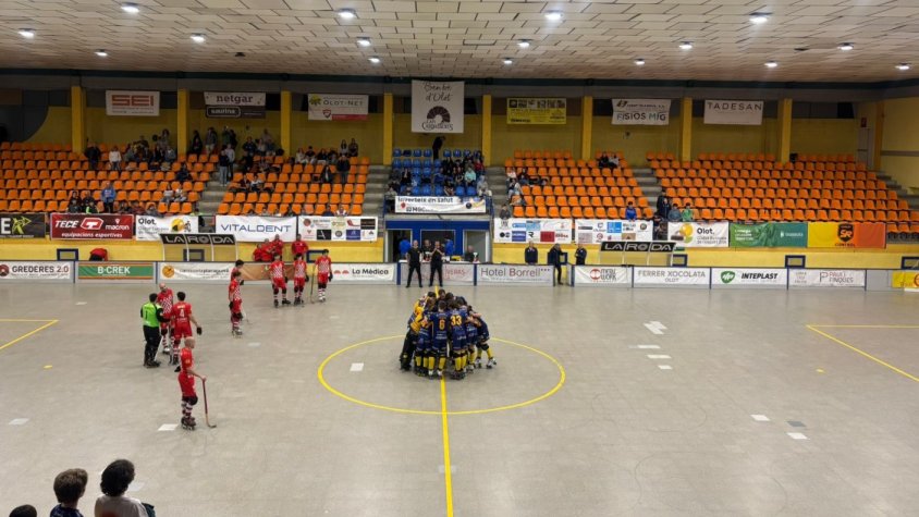 L’Hoquei Olot empata davant del Girona CH en el darrer partit del curs a la Josep Jou (4-4)