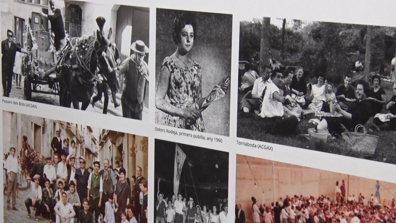 Inauguren un espai expositiu que explica la història de la festa i la faràndula del barri de Sant Cristòfor i Mas Bernat