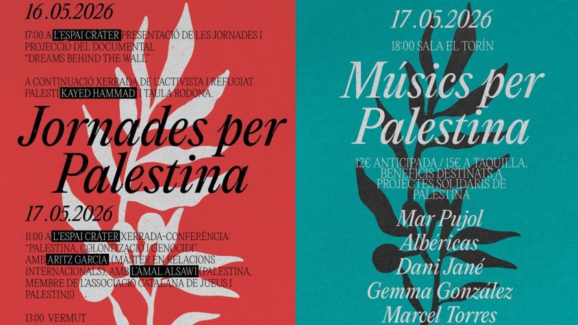 ‘La Garrotxa amb Palestina’ organitza una jornada on els documentals, les xerrades i la música en seran protagonistes