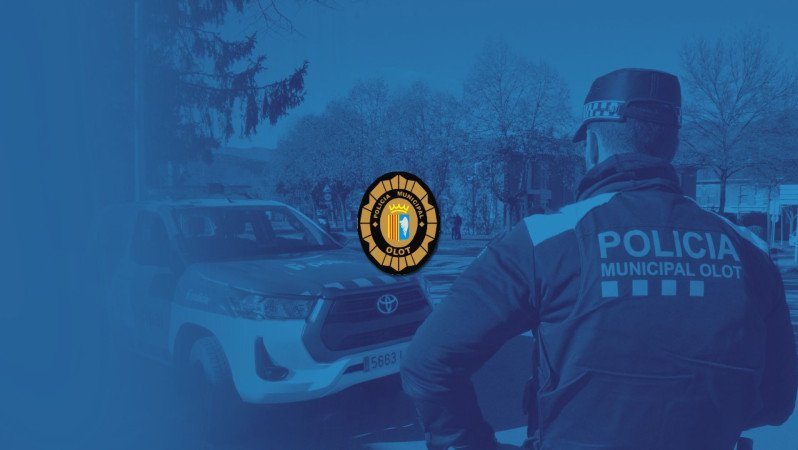 La Policia Municipal d’Olot deté l’autor d’un atropellament que va intentar donar-se a la fuga