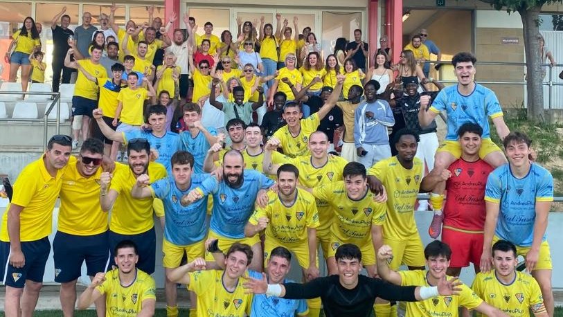 La UE Castellfollit vol aprofitar l’avantatge al camp del Camós i passar a la final del playoff a Tercera Catalana