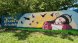 Alumnes de l’Institut Escola Greda i l’Escola d’Art d’Olot creen un mural ‘’alliberador’’