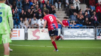 Gil Muntadas arriba i Martí Soler es queda a la Unió Esportiva Olot