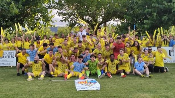 La UE Castellfollit agafa avantatge en l’anada dels playoff per pujar a Tercera Catalana