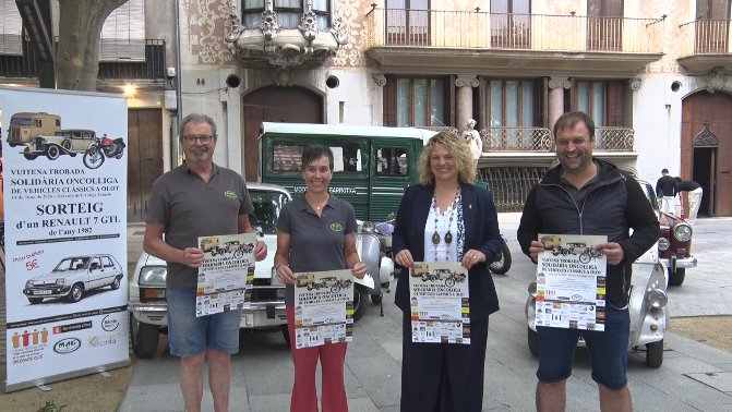 La trobada solidària Oncolliga de cotxes clàssics d’Olot està marcada, enguany, per la recuperació del seu impulsor, Dani Codinach