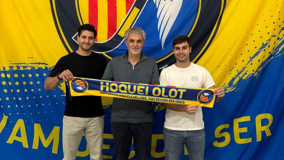 Arnau Saladrigues i Jaume Bartés s’incorporen a l’Hoquei Olot