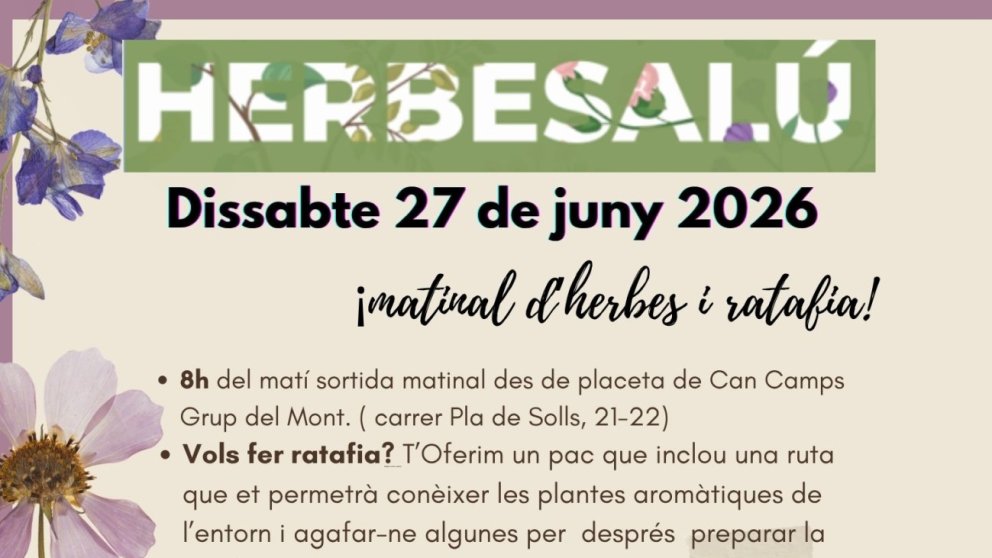 Torna l’Herbesalu després d’un any plujós en què s’espera una bona collita d’herbes remeieres