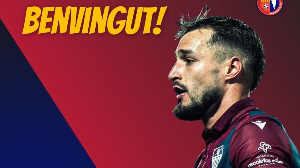 L’Olot fitxa més pólvora en atac: Marc Tenas és nou jugador del conjunt olotí